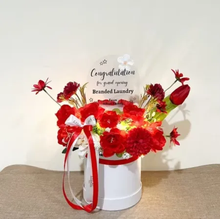 Bloom Box Akrilik Ucapan Grand Opening Seram Bagian Timur
